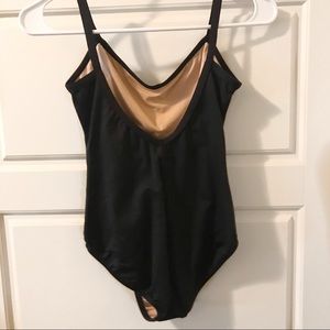 Motionwear Medium Adult Black Ballet Leotard